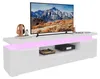 REMZETTA: Mueble de TV de 180 cm de ancho en blanco con Vista previa de la imagen del producto 8