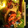 OKWISH DIY Book Nook sada – 3D puzzle dřevěný domeček v Náhled obrázku produktu 7
