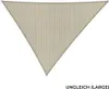 SHADOW COMFORT 4 x 5 x 6,4 m Dreieckiges Sonnensegel Sahara Produktbild-Vorschau 9