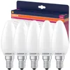 6x LED-Lampe E14, "Świeczka" B35, 4,2W = 40W, 470lm, 2700K Produktbild-Vorschau 1
