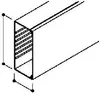 OBO WDK100230RW Wand-u.Deckenkanal m.Bodenlochung Produktbild-Vorschau 2