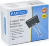 RAPESCO Foldback-Klammern Breite: 41 mm schwarz 10 Stück Produktbild-Vorschau 2