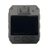 A close-up, front-facing view of a police body camera with a display screen and buttons. Produktbild-Vorschau