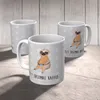 Mr. & Mrs. Panda Kindertasse Faultier Kaffee - Grau Pastell Produktbild-Vorschau 4