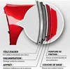 BLU Aile Compatible avec BMW 3 E46 Lift 354 Gauche Grau Voir les images du produit 7