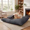 COSTWAY 2-in-1 Sitzsack, Bean Bag mit abnehmbarem Bezug,  Produktbild-Vorschau 9