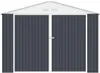 Garage in metallo "Houston" 15,36 mq - Antracite Anteprima dell’immagine prodotto 4