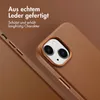 Accezz MagSafe Leather Backcover iPhone 15 - Sienna Brown Produktbild-Vorschau 2