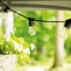 LED Garten Girlande 5m 5xE27 ST14 max 700W IP44 Schwarz Produktbild-Vorschau 6