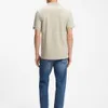 Herren-Poloshirt Beige, Kurzarm, Slim Fit, Mit Applikation Produktbild-Vorschau 4