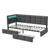 Lit pour enfant INONEFT, 90 x 200 cm, lit simple, lit en Voir les images du produit 10