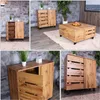 Komoda HWC-M46, kredens kredens wysoki, 2 drzwi 88x80x34cm, Podgląd zdjęcia produktu 9