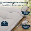 BURI 4x Hochlehner Auflage 120x50x5,5 cm - wetterfeste Produktbild-Vorschau 6