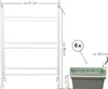 bremermann Rollwagen, Allzweckwagen, weißer Stahl mit 6 Produktbild-Vorschau 6