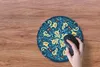 MuchoWow® Mauspad Mousepad Blütenblätter - Polka dots - Produktbild-Vorschau 3