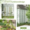 Zestaw metalowych kratek ogrodowych - 220 cm, odpornych na Podgląd zdjęcia produktu 3