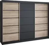 Schwebetürenschrank, 3-türig Schrank 200 cm mit 4 Produktbild-Vorschau 2