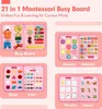 Montessori Busy Board – Lernspielzeug für Kinder 2–4 Jahre, Produktbild-Vorschau 3