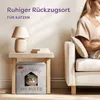 Katzenhöhle - Für Kallax Regal - Aus Umweltfreundlichem Produktbild-Vorschau 5