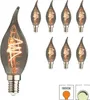 8 x LED-Kerzenlampe Flamme E14 | 4 Watt dimmbar | 1800K Produktbild-Vorschau 1