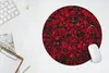 MuchoWow® Mauspad Mousepad Blumen - Rosen - Rot 40x40 cm - Produktbild-Vorschau 5