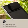 Blumfeldt Sun Valley - ležadlo, hlavový vankúš, 70% PVC/30% Náhľad obrázku produktu 4