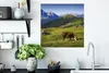 MuchoWow® Poster Kuh - Berg - Alpen 50x50 cm - Produktbild-Vorschau 3