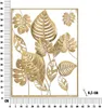 Mauro Ferretti Wandpaneel Jungle 60x80x6,5 cm goldfarben Produktbild-Vorschau 6