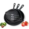 Gusseisenpfanne 3 tlg Pfannenset 16/20/26cm Bratpfanne Produktbild-Vorschau 1