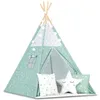 Nukido 740024 Kinder-tipi met lampjes – mintgroen met Productafbeelding-voorbeeld 21
