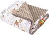 Magical Woodland & Mokka Minky Babydecke 75x100cm Produktbild-Vorschau 2