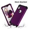 iPhone XR Pouzdro, 3 v 1 Hybridní Pevný PC TPU Silikon, Náhled obrázku produktu 3