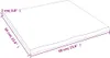 vidaXL Stolová doska 60x60x2 cm Dubový masív Neošetrené Náhľad obrázku produktu 7