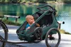 Qeridoo Kidgoo 1 - Kinderfahrradanhänger für 1 Kind, Farbe: Produktbild-Vorschau 2