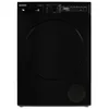 A front view of a black Telefunken tumble dryer. Produktbild-Vorschau