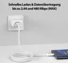 USB-C Kabel Nylon Schnell Ladekabel Datenkabel für Samsung Produktbild-Vorschau 2