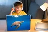 MuchoWow® Laptop Aufkleber Sticker Cover Schildkröte im Produktbild-Vorschau 3