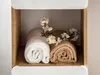 Badezimmerschrank mit Wäschekorb "Panay"  Weiß - Goldene Produktbild-Vorschau 15
