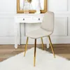 Chaise Pieds Dore - Lot De 4 Voir les images du produit 7