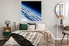 MuchoWow® Poster Erde - Weltraum - Wolken 100x100 cm - Produktbild-Vorschau 4