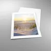 Poster - Poster ohne Rahmen - Düne Strand Meer - 40x50 cm - Produktbild-Vorschau 3