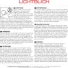 Instructional text in multiple languages with a small illustration of a cord. Produktbild-Vorschau