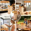 Bienenwachs Brotbeutel 2er Set, XL 43×33 cm, Produktbild-Vorschau 7