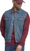Urban Classics - DENIM Weste bleu clair - L Voir les images du produit 5
