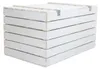 Grosse Holztruhe 80er weiss mit Deckel  80x50x39cm Produktbild-Vorschau 5