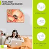 ARTland Leinwandbild Wasserfarben Mohn II Größe: 120x90 cm Produktbild-Vorschau 2