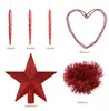 DEUBA® Weihnachtskugeln 77tlg Ø 3-7cm Kunststoff matt Produktbild-Vorschau 7