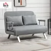 Divano letto HOMCOM a due posti con funzione letto, letto Anteprima dell’immagine prodotto 2