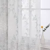 Joyswahl Vorhang Modern Gardinen mit Ösen Ausbrenner Voile Produktbild-Vorschau 4
