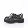 EMILY-32 Damen Halbschuh von DemoniaCult, Schwarz EU 37, US Produktbild-Vorschau 3